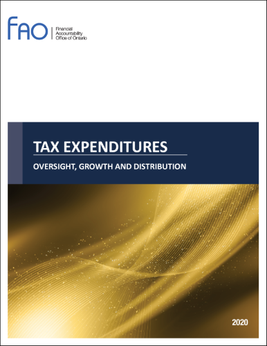 Tax Expenditures: Oversight, Growth and Distribution